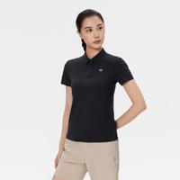 KOLON SPORT 户外短袖POLO女士防晒UPF50+热压衫