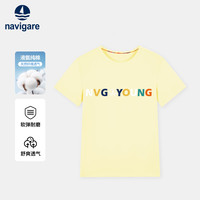 navigare 意大利小帆船 纯棉 儿童圆领T恤