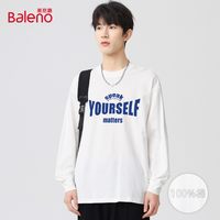  Baleno/班尼路 纯棉舒适 男士长袖T恤