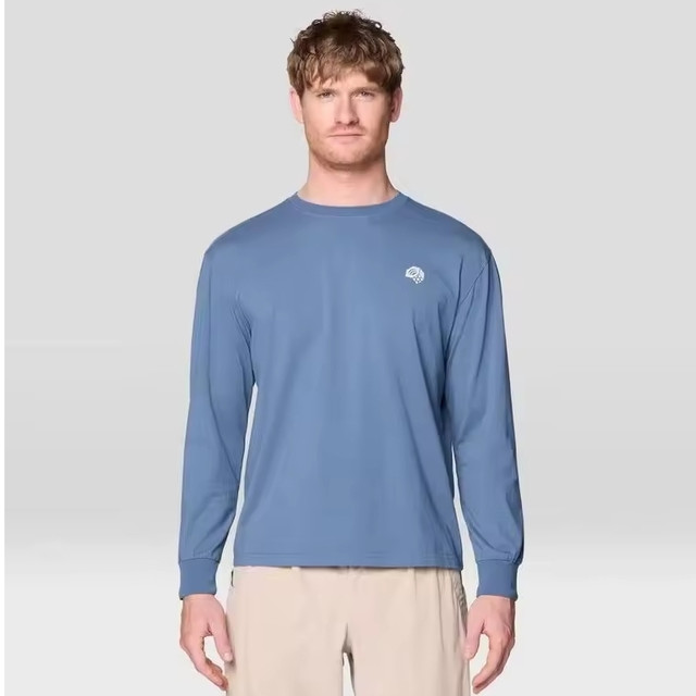 MOUNTAIN HARDWEAR 男士纯图案长袖T恤 二色可选