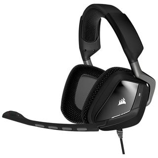 USCORSAIR 美商海盗船 VOID PRO USB Carbon 耳罩式头戴式有线耳机 黑色 USB口