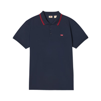 Levi's/李维斯 凉感 男士Polo衫 靛蓝色 L