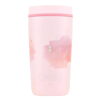  THERMOS/膳魔师 不锈钢保温 女士保温杯 浪漫粉 420ml 随行杯