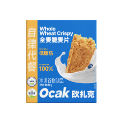 欧扎克 全谷物 全麦脆即食麦片 全麦脆1kg
