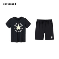 匡威 吸湿运动两件套 短袖+短裤