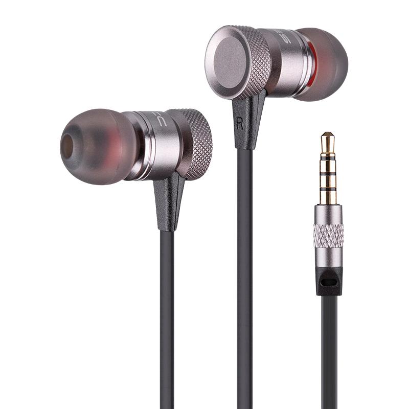 SENICC 声丽 K1 入耳式有线耳机 铁银灰 3.5mm