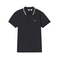 Levi's/李维斯 冰酷系列 男士Polo衫 黑色 L