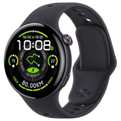 vivo Watch 5 蓝牙版 铝合金表壳 硅胶表带 辰夜黑 智能手表