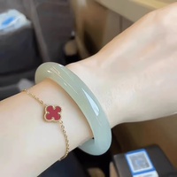 玉美和 天然和田玉 女士手镯