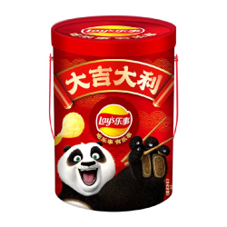 乐事 功夫熊猫联名薯片 620g