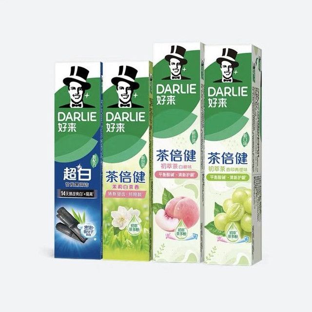 淘金币可用、88VIP：好来 超白初萃茶牙膏套装 600g