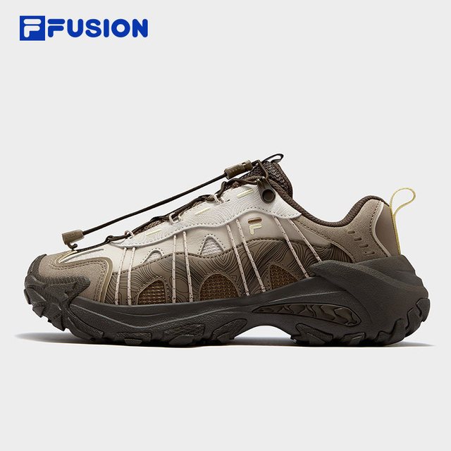 移动端：FILA FUSION斐乐官方潮牌女鞋山脉鞋2|2025冬季款户外徒步鞋登山运动鞋