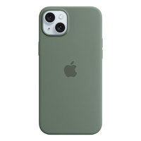 Apple/苹果 磁吸 iPhone 15 Plus 硅胶保护壳 硅胶-松柏绿色
