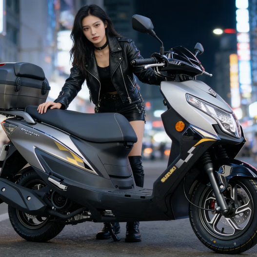 SUZUKI 省油长续航 踏板摩托车