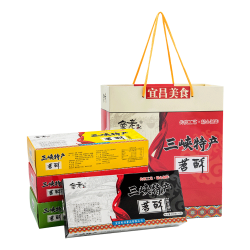 鲁老记 湖北特产苕酥 208g*4盒 混合口味 832g