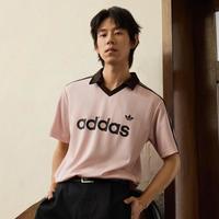 adidas 三叶草 休闲翻领男子POLO衫