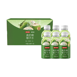 京东京造 水京东京造 100%NFC真椰子水320ml*12天然电解质泰国0脂0糖精