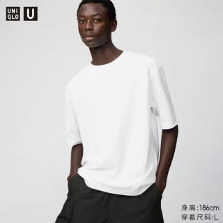今日必买：优衣库 男女装凉感大师T AIRism宽松圆领T恤