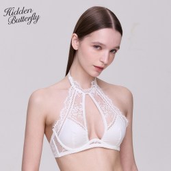 HIDDEN BUTTERFLY 蕾丝镶钻 女士文胸套装