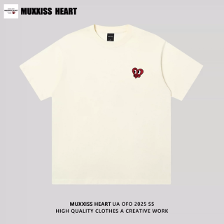 麦克斯桃心 夏季百搭桃心印花情侣短袖（多款可选）