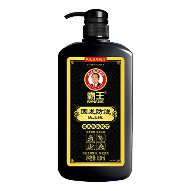 PLUS会员：霸王 控油蓬松 防脱洗发水 750ml