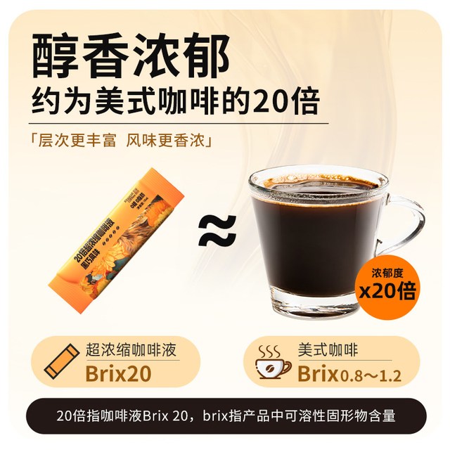 88VIP：金猫 20倍超浓缩 速溶咖啡液100ml
