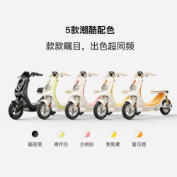 小牛电动 K Citi 电动自行车 4830锂电 门店自提