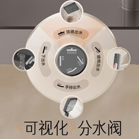  MIJIA/米家 智能双胆 电热水器淋浴花洒套装+增压喷枪+精铜主体+巨幕顶喷