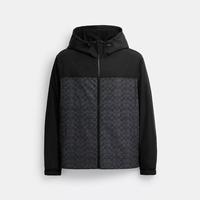 COACH/蔻驰 再生聚酯纤维 男士风衣