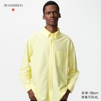 优衣库 合作款 男女通用牛津纺宽松长袖衬衫 UQ484244999