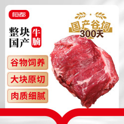 恒都 国产谷饲300天 国产牛腩1kg