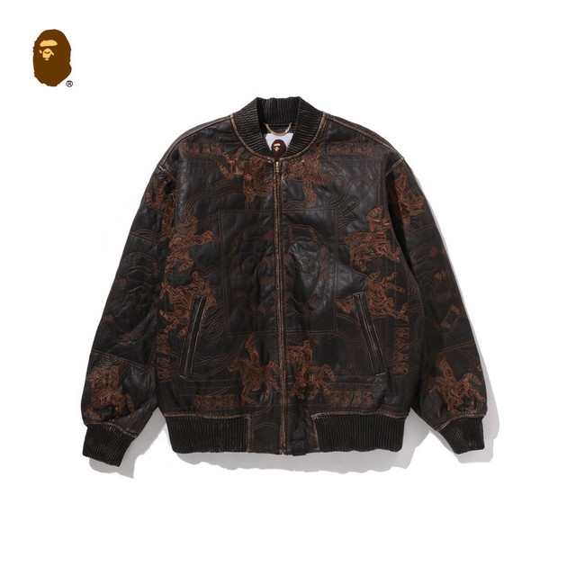 BAPE 男士棒球夹克 0ZXJKM303411P