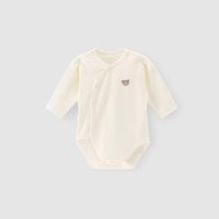 木生棉 易苗款木生棉0-6个月新生婴儿绑带连体哈衣春秋宝宝纯棉夏季薄款