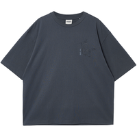  JACK&JONES/杰克琼斯 宽松版 男士短袖T恤 M 175宽松版，拍小一码 E44黑砂色-1