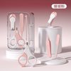 hihidefriends 婴儿指甲剪新生专用宝宝指甲钳打磨器儿童护理工具套装小孩防剪手