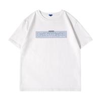  MARK FAIRWHALE/马克华菲 纯棉 男士短袖T恤  【棉】-白#PMK波纹马克 XL