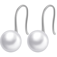  老银匠 s925银 女士珍珠耳饰