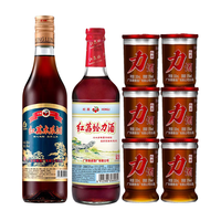 红荔 经典中药材 配制酒 蛤力*1木瓜*1力酒*6