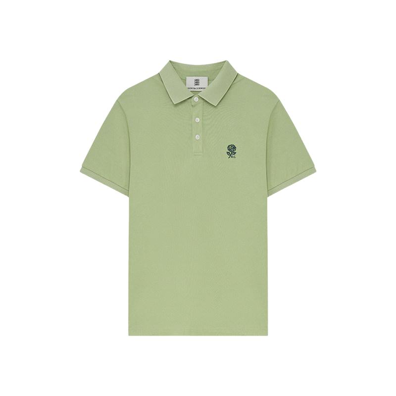  KENT&CURWEN/肯迪文 玫瑰刺绣 男女同款POLO衫