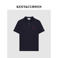  KENT&CURWEN/肯迪文 玫瑰刺绣 男女同款POLO衫 3XL 藏青色96