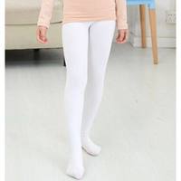 儿童肉色打底衣舞蹈秋冬隐形紧身练功服内衣女童白U肤色演出打底