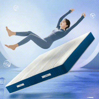 今日必买、大件超省：全友 舒浪垫 防螨抑菌 床垫  深睡舒脊款1800mm*2000mm