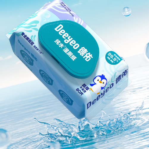 德佑 湿厕纸  EDI纯水 80抽*10包