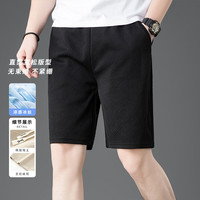  尺度保罗 冰丝 男士短裤 NJ1688黑色 L