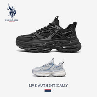 U.S. POLO ASSN. U.S.POLO ASSN.春夏季防滑户外运动老爹鞋男款网面百搭爆款男鞋