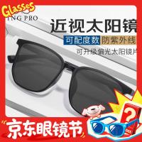 镜邦 1.60近视太阳镜(含散光)+时尚GM同款多款镜框可选