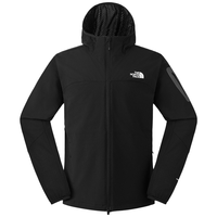 THE NORTH FACE/北面 防风防泼水 男士软壳衣 深灰色 L