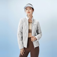 波司登 短款立领分格充绒羽绒服女士轻薄保