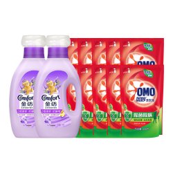 Comfort 薰衣草柔顺剂+奥妙洗衣液组套12斤
