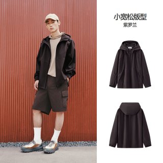  Semir/森马 防水耐磨 男士夹克 紫罗兰A70911 185/100A/XXL